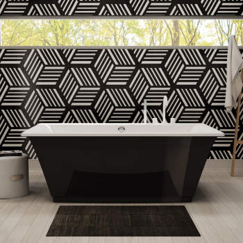 Maax 105742-055-001-114 Optik 6636 F Freestanding Air Tub