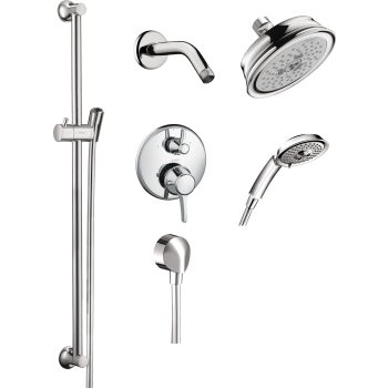 Hansgrohe HSS-C-T02 C Thermostatic Shower System