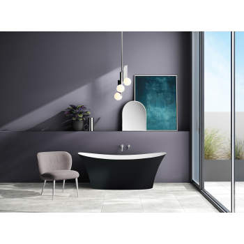 Perlato PLEALA6833 Alessandria Eco-Lapistone Soaker Tub
