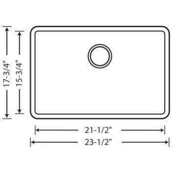 Blanco 527402 Precis 23-1/2