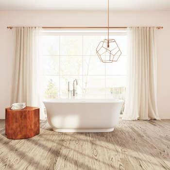 Perlato PTXSNA6732-GW Sona Soaker Tub | QualityBath.com