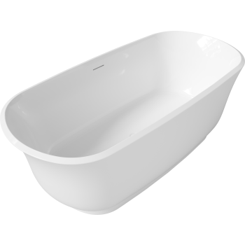 Perlato PTXSNA6732-GW Sona Soaker Tub | QualityBath.com