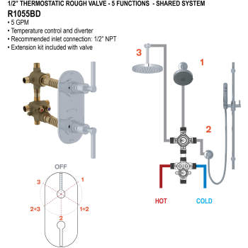 Rohl Lombardia Ceiling Thermo Lombardia Ceiling Mount ...