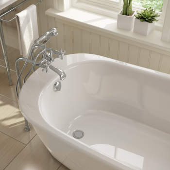 Maax 105797-000-002-100 Sax Elegant Small Sized Freestanding