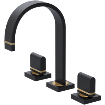 Rubinet 1ARTLMBSG R10 Widespread Lavatory Faucet | QualityBath.com