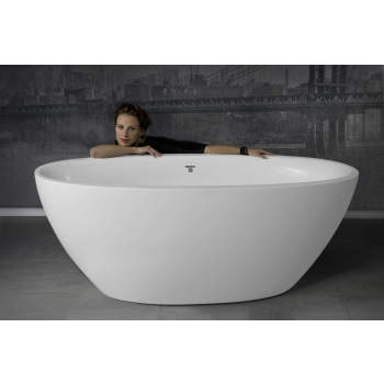 Aquatica SensMini-Free-Wht Sensuality Mini F-Wht Freestanding Solid Surface  Bathtub