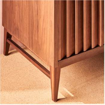 Mid century 2025 linen cabinet