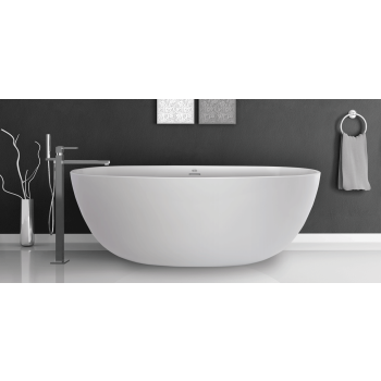 Hydro Systems ALA6634HTO-WHI Alamo Freestanding Soaker Tub