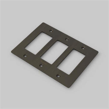 Buster + Punch 3 Gang Wall Plate image-3