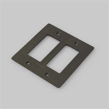 Buster + Punch 2 Gang Wall Plate image-3