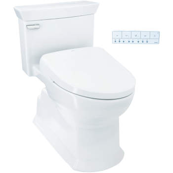 Toto MW9644736CEFG Soiree Washlet + S7a One Piece Toilet