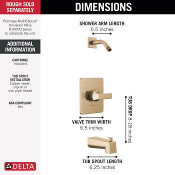 Delta tub & shower sets image-8