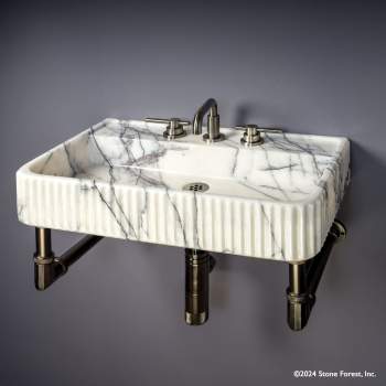 Stone Forest TD-THN52-FLT VI Elemental Fluted Lumbre Sink