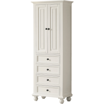 68'' Tall Linen Cabinet  Contemporary Tall Bathroom Storage