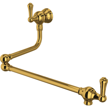 Rohl U.4799LS/U.4798X Perrin & Rowe Edwardian Wall Mount Swing Arm