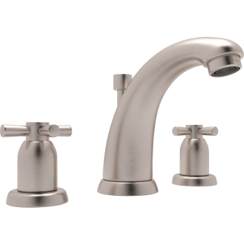 Perrin & Rowe Edwardian Low Level Spout Widespread Bathroom Faucet