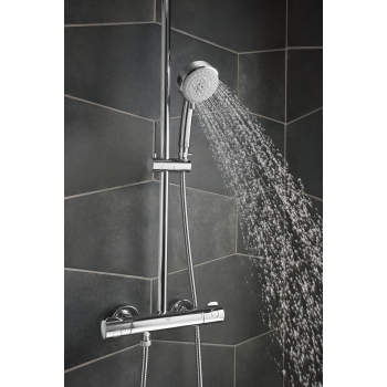 Grohe 26421000 New Tempesta Exposed Thermostatic Shower Set
