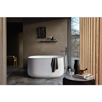 Duravit 700464000000090 Zencha Freestanding Soaker Tub 