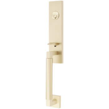 Emtek C8131US26.TAUS7.SKMW Select Straight Knurled Lever