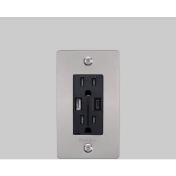 Buster + Punch Linear Duplex Outlet + USB A/C image-7