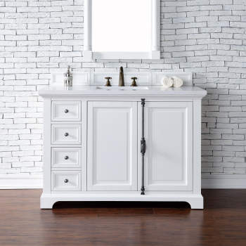 47 inch bathroom vanity without top best sale