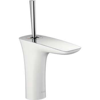 散水・水栓・水周り Hansgrohe PuraVida basin mixer tap Hansgrohe 15074 Puravida 110 Single-Hole Faucet With Pop-Up