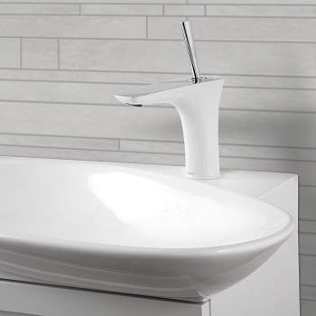 Hansgrohe 15074 Puravida 110 Single-Hole Faucet With Pop-Up