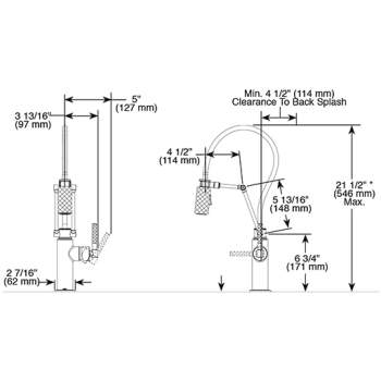 Brizo 63243LF Litze Kitchen Faucet | QualityBath.com