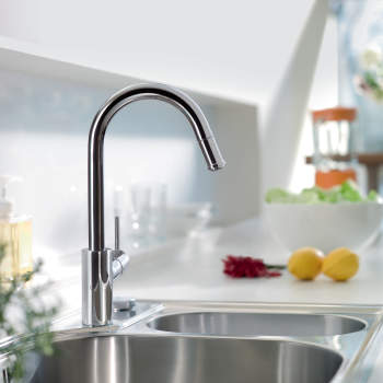 midlertidig udsende mobil Hansgrohe 14872801 Talis S Kitchen Faucet | QualityBath.com