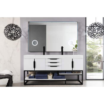 James Martin 388-V72D Columbia 72-1/2 Bathroom Vanity With