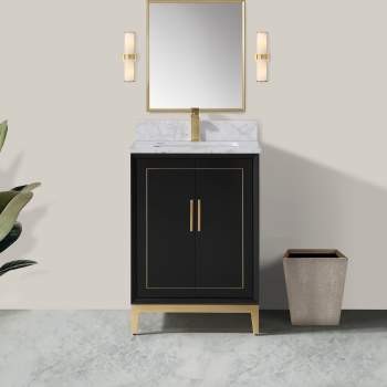 24 vanity outlet with sink
