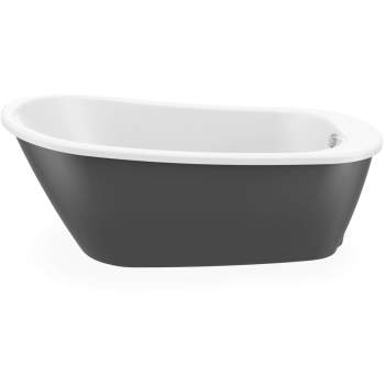 Maax 105797-000 Sax Elegant Small Sized Freestanding Soaker Tub