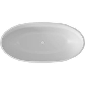 Maax 107827-000-240-000 Fura 6732 Freestanding Soaker Tub