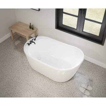 Maax 106997-000-002-100 Finlay Freestanding Soaker Tub 