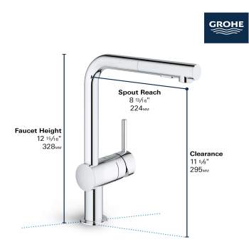 Grohe 30300 Minta Single Handle Kitchen Faucet | QualityBath.com
