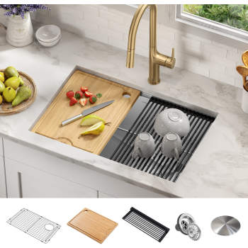 Heavy Stainless Steel Sloped Drainboard For Kitchen Sinks