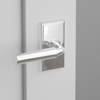 Emtek 8121MNGRHUS15 Manning Brass Lever Handle With