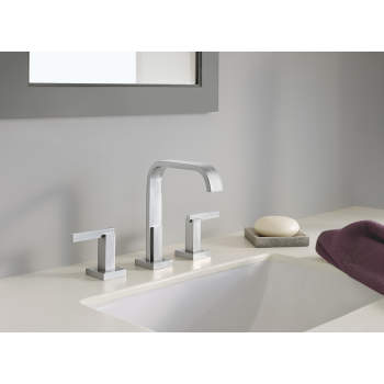 Chrome Danze D304644 Sirius Two Handle Mini-Widespread Lavatory Faucet