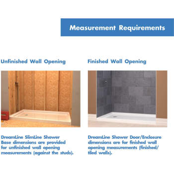 Dreamline shower base online