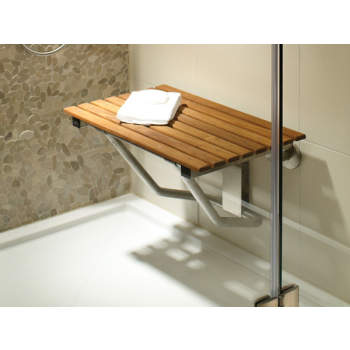 Ada teak shower clearance bench