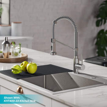Bolden Commercial Style 2-Function Single Handle Pull-Down Kitchen Faucet - Thumbnail 5