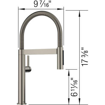 【楽天最安値に挑戦】 Blanco 527480 Culina Ii Mini Pull-Down Dual-Spray Kitchen ウイスキー
