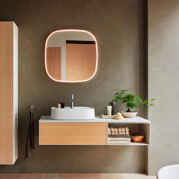 24時間限定タイムセール ZE7065000006000 Duravit Zencha Lighting With Mirror その他
