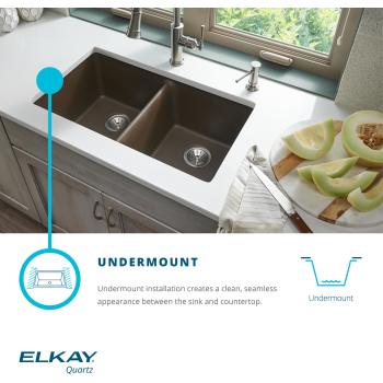 Elkay ELGHU3322RGY0 Quartz Classic 33