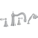 Metal Levers with Porcelain Caps