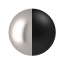 Satin Nickel with Matte Black Inner Accent image