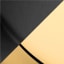 Satin Black & Non-lacquered Brass image