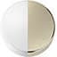 Matte White/Polished Nickel image