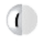 Polished Chrome/Matte White image