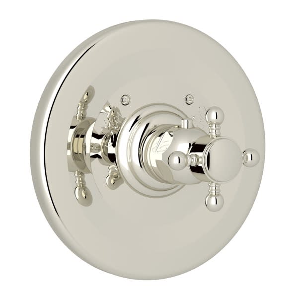 Rohl A4912XM-TOPN Trim Only for 3/4 Volume Control Wall Valve with Cross Handle 